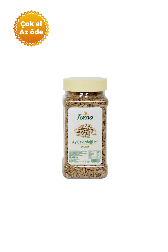 TURNA AY ÇEKİRDEĞİ İÇİ 300 GR PET KAVANOZ - 1