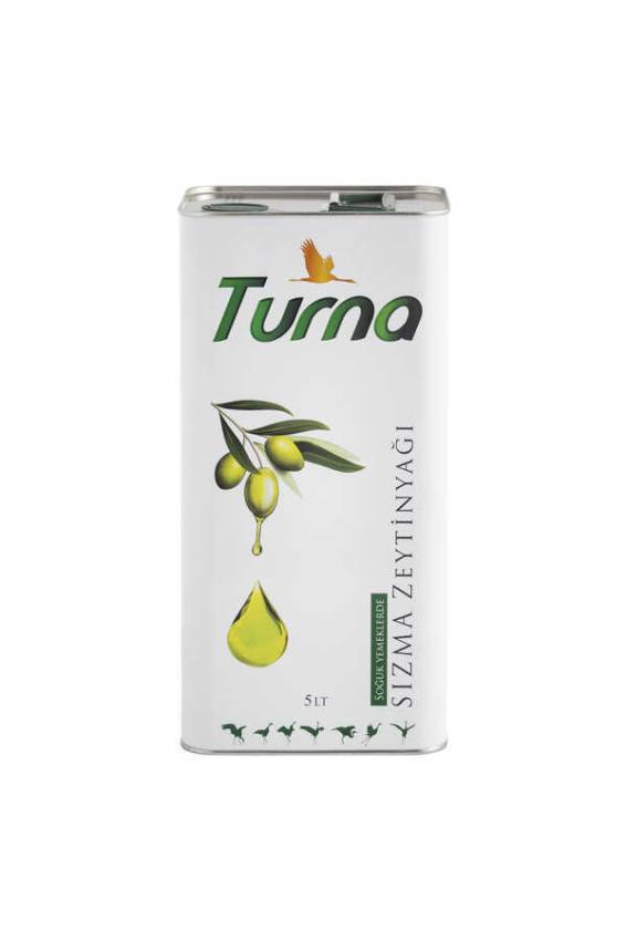 TURNA SIZMA ZEYTİNYAĞI 5 LT TENEKE - 1